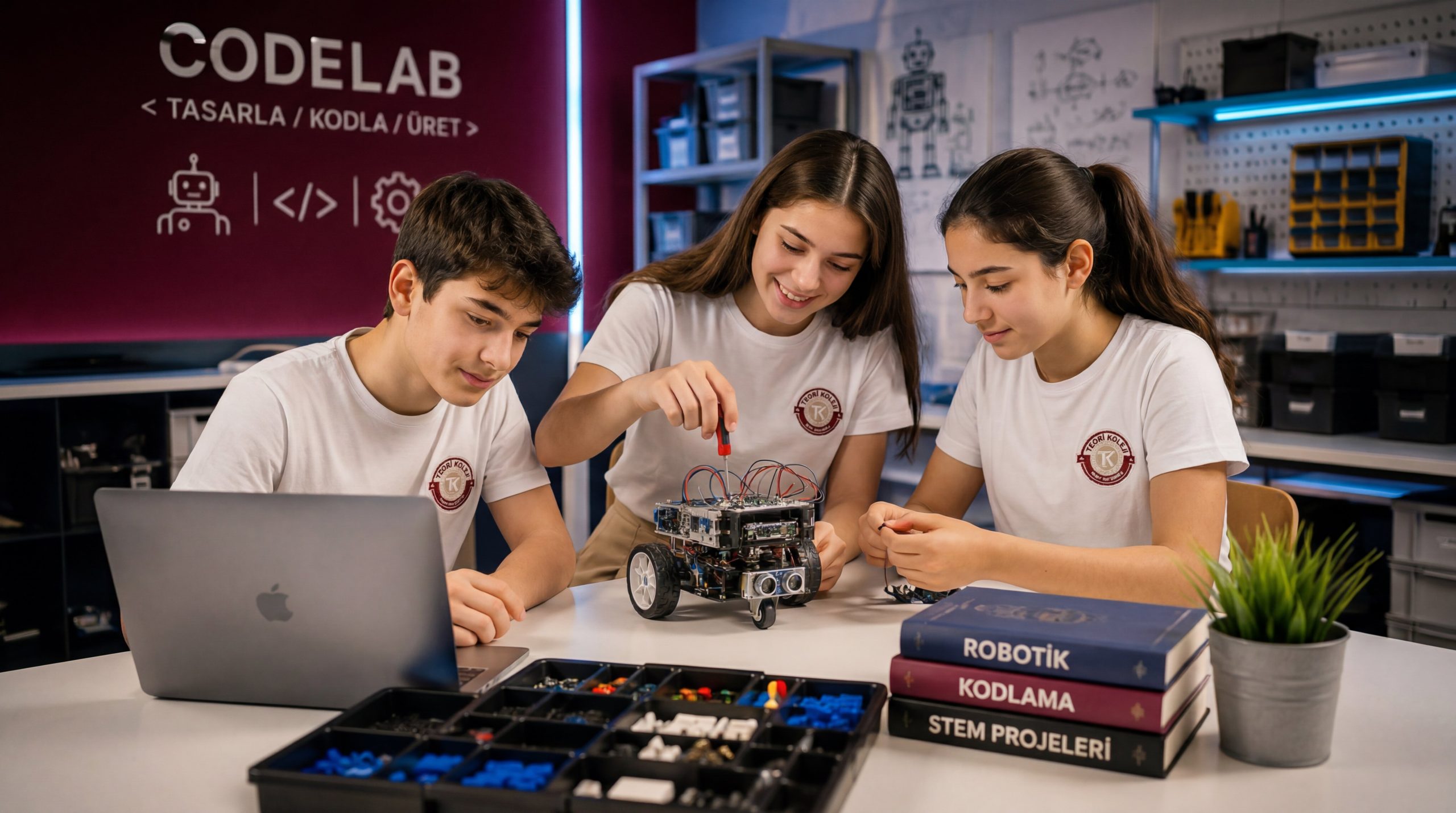 Teori Ortaokulu STEM ve CodeLab Eğitimi